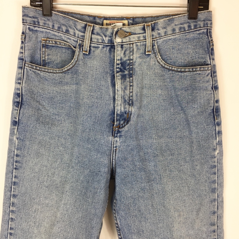 Guess Jeans 32 Short Vintage Mom High Rise - Picture 3 of 8